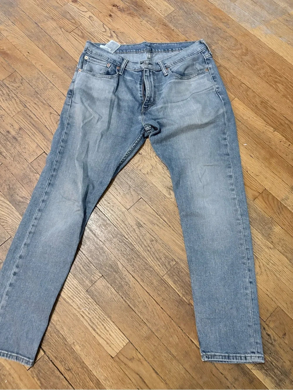 Levi's Slim Straight Faded Blue Jeans